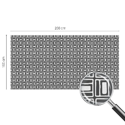 Dekorplast till fönster mosaik Energiskt mönster