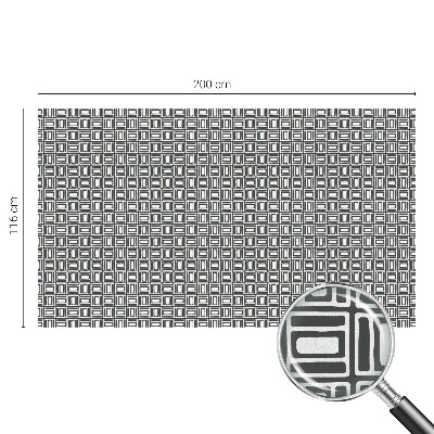 Dekorplast till fönster mosaik Energiskt mönster