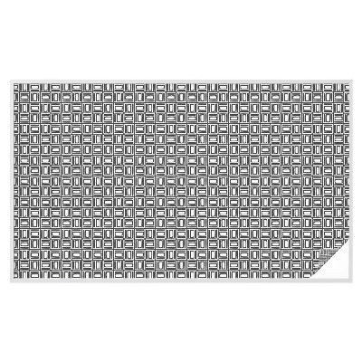 Dekorplast till fönster mosaik Energiskt mönster