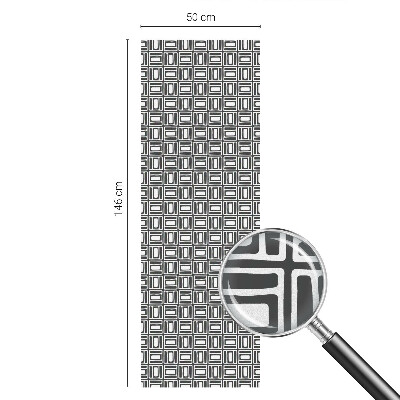 Dekorplast till fönster mosaik Energiskt mönster