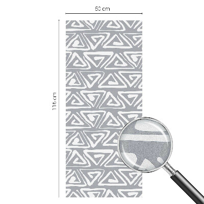 Fönsterfilm med mosaikmönster Geometrisk minimalism