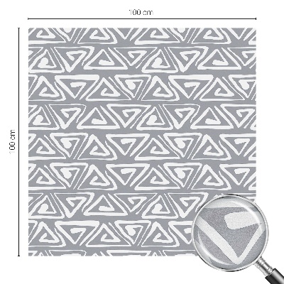 Fönsterfilm med mosaikmönster Geometrisk minimalism