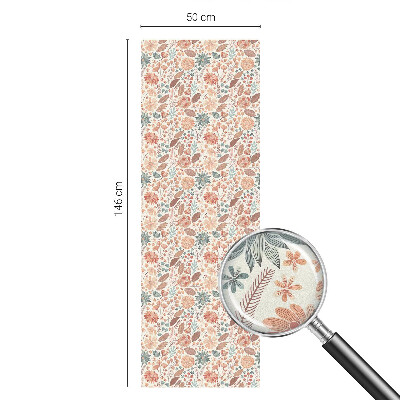 Dekorplast till fönster mosaik Blomsterarrangemang