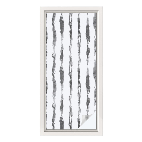 Fönsterfilm med mosaikmönster Abstrakta linjer