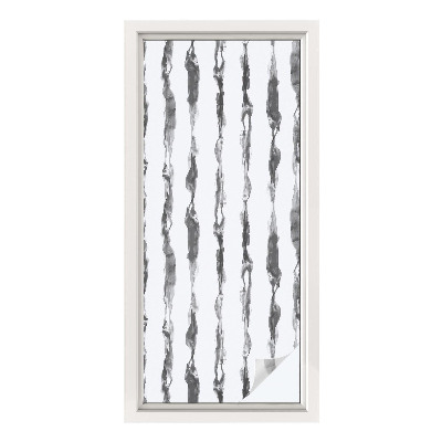 Fönsterfilm med mosaikmönster Abstrakta linjer