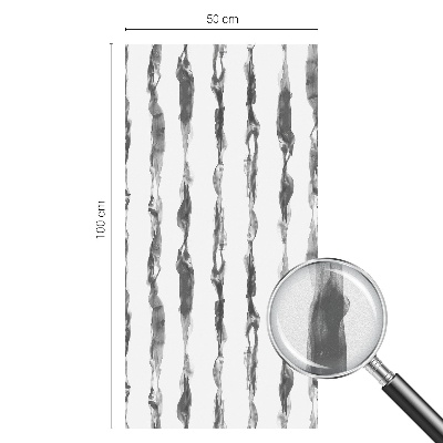 Fönsterfilm med mosaikmönster Abstrakta linjer