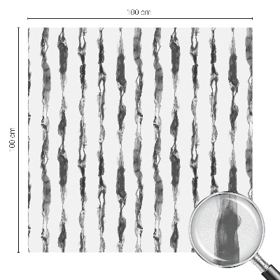 Fönsterfilm med mosaikmönster Abstrakta linjer