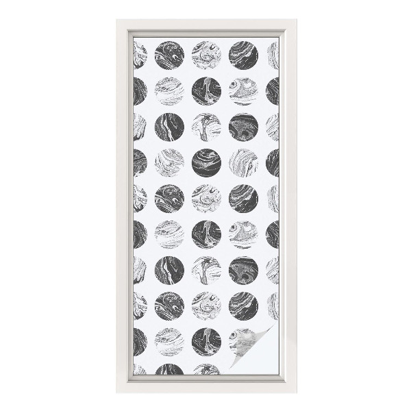 Solfilm fönster insynsskydd Marmor elegans