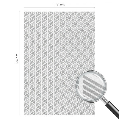 Dekorplast till fönster mosaik Rombmönster