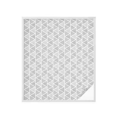 Dekorplast till fönster mosaik Rombmönster