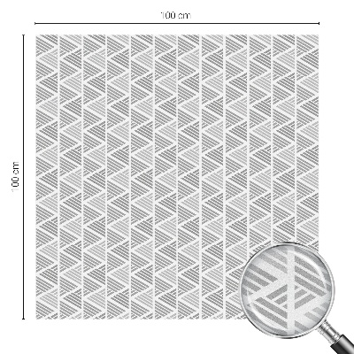 Dekorplast till fönster mosaik Rombmönster