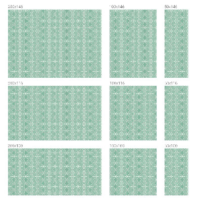 Solfilm fönster insynsskydd Harmonisk struktur