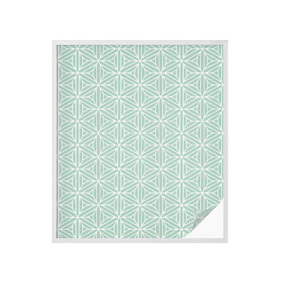 Solfilm fönster insynsskydd Harmonisk struktur