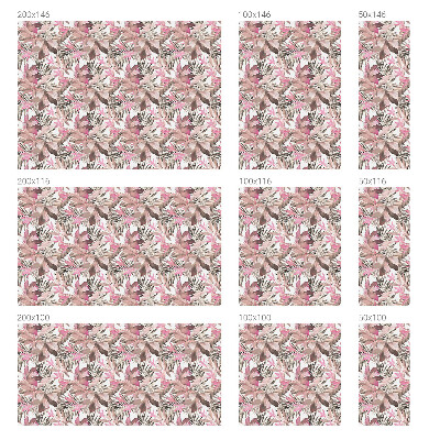 Solfilm fönster insynsskydd Pastellblommor