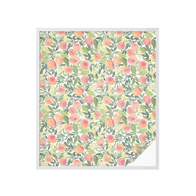 Fönsterfilm med mosaikmönster Fruktmönster