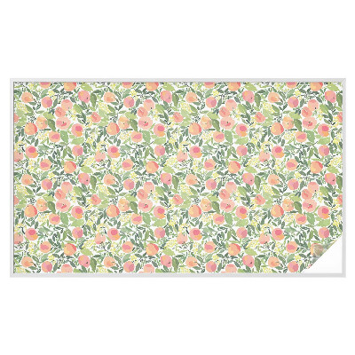 Fönsterfilm med mosaikmönster Fruktmönster