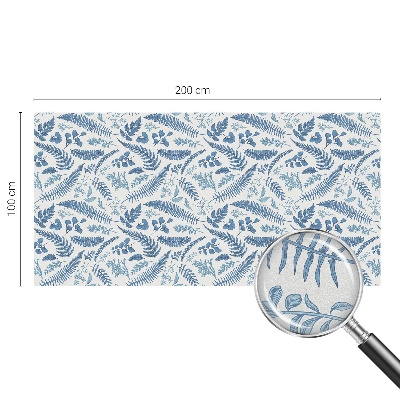 Frostfilm med dekorativt mönster Botaniskt mönster