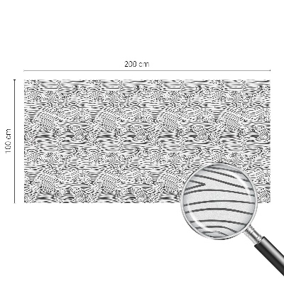 Dekorplast till fönster mosaik Trälinjer