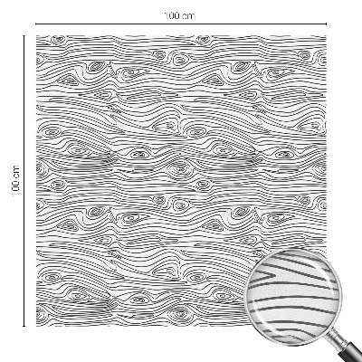 Dekorplast till fönster mosaik Trälinjer