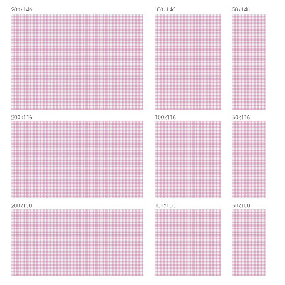Solfilm fönster insynsskydd Pastellruta