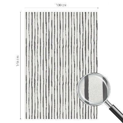 Fönsterfilm med mosaikmönster Vertikala ränder