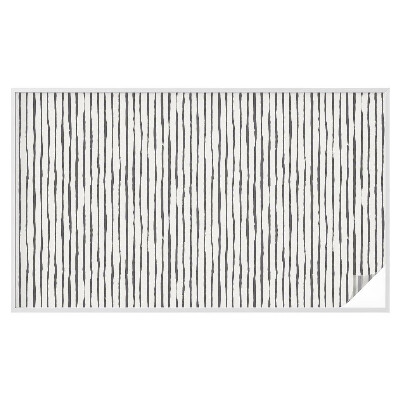 Fönsterfilm med mosaikmönster Vertikala ränder