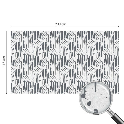 Dekorplast till fönster mosaik Ränder och prickar