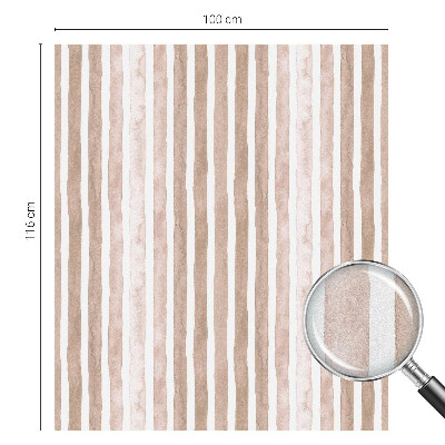 Fönsterfilm med mosaikmönster Bruna bälten