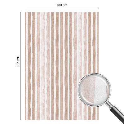 Fönsterfilm med mosaikmönster Bruna bälten