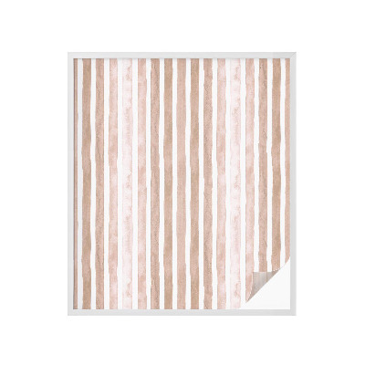 Fönsterfilm med mosaikmönster Bruna bälten