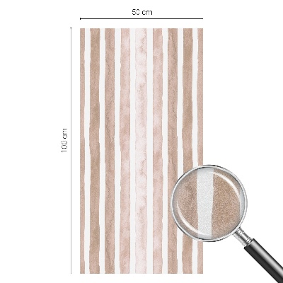 Fönsterfilm med mosaikmönster Bruna bälten