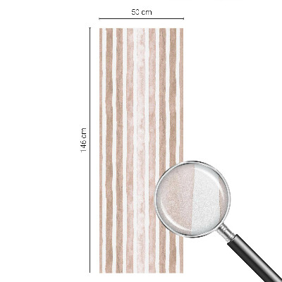 Fönsterfilm med mosaikmönster Bruna bälten