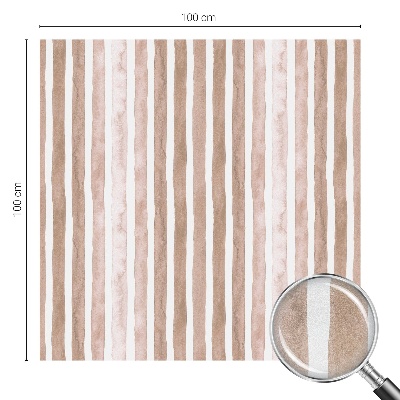 Fönsterfilm med mosaikmönster Bruna bälten