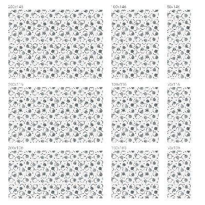 Frostad fönsterfilm med färgat mönster Grå hjul