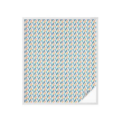 Dekorplast till fönster mosaik Geometrisk symmetri