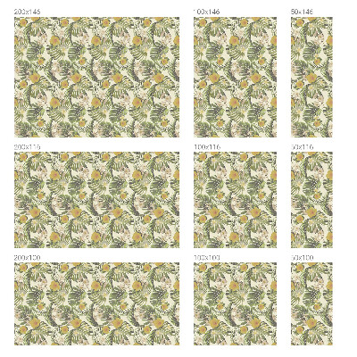 Fönsterfilm med mosaikmönster Tropiskt tema