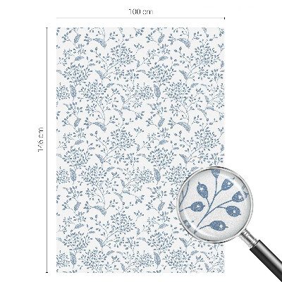 Frostfilm med dekorativt mönster Växtmotiv