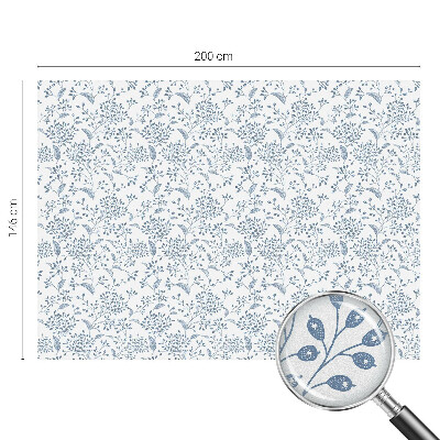 Frostfilm med dekorativt mönster Växtmotiv