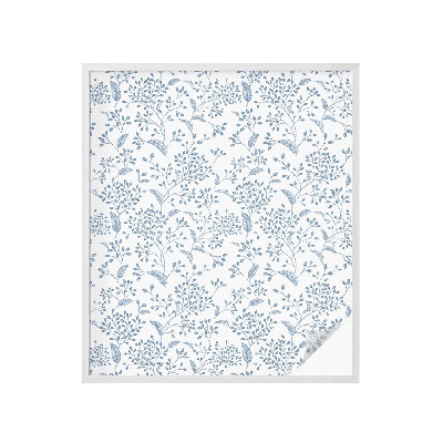 Frostfilm med dekorativt mönster Växtmotiv