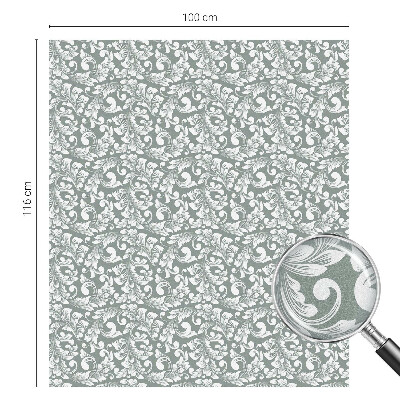 Dekorplast till fönster mosaik Lövrik elegans