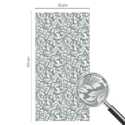 Dekorplast till fönster mosaik Lövrik elegans