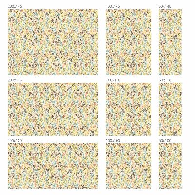 Frostad fönsterfilm med färgat mönster Regnbågsfjädrar