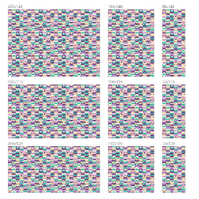 Solfilm fönster insynsskydd Färgglada mönster