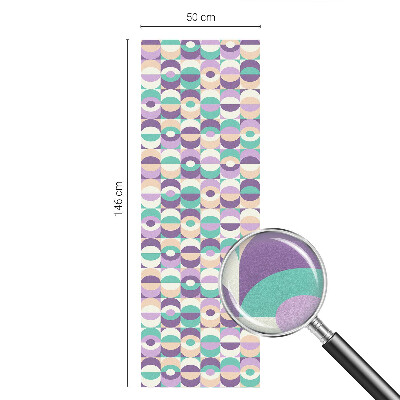 Solfilm fönster insynsskydd Färgglada mönster