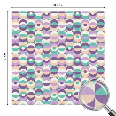 Solfilm fönster insynsskydd Färgglada mönster