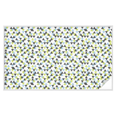 Fönsterfilm med mosaikmönster Geometriska trianglar