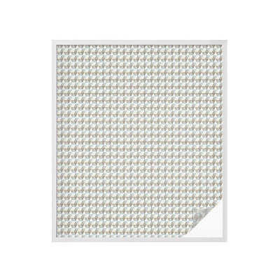 Dekorplast till fönster mosaik Geometriska trianglar