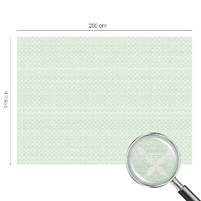 Frostad fönsterfilm med färgat mönster Pastellsymmetri