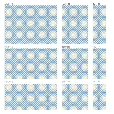 Fönsterfilm med mosaikmönster Geometrisk elegans