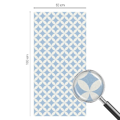 Fönsterfilm med mosaikmönster Geometrisk elegans